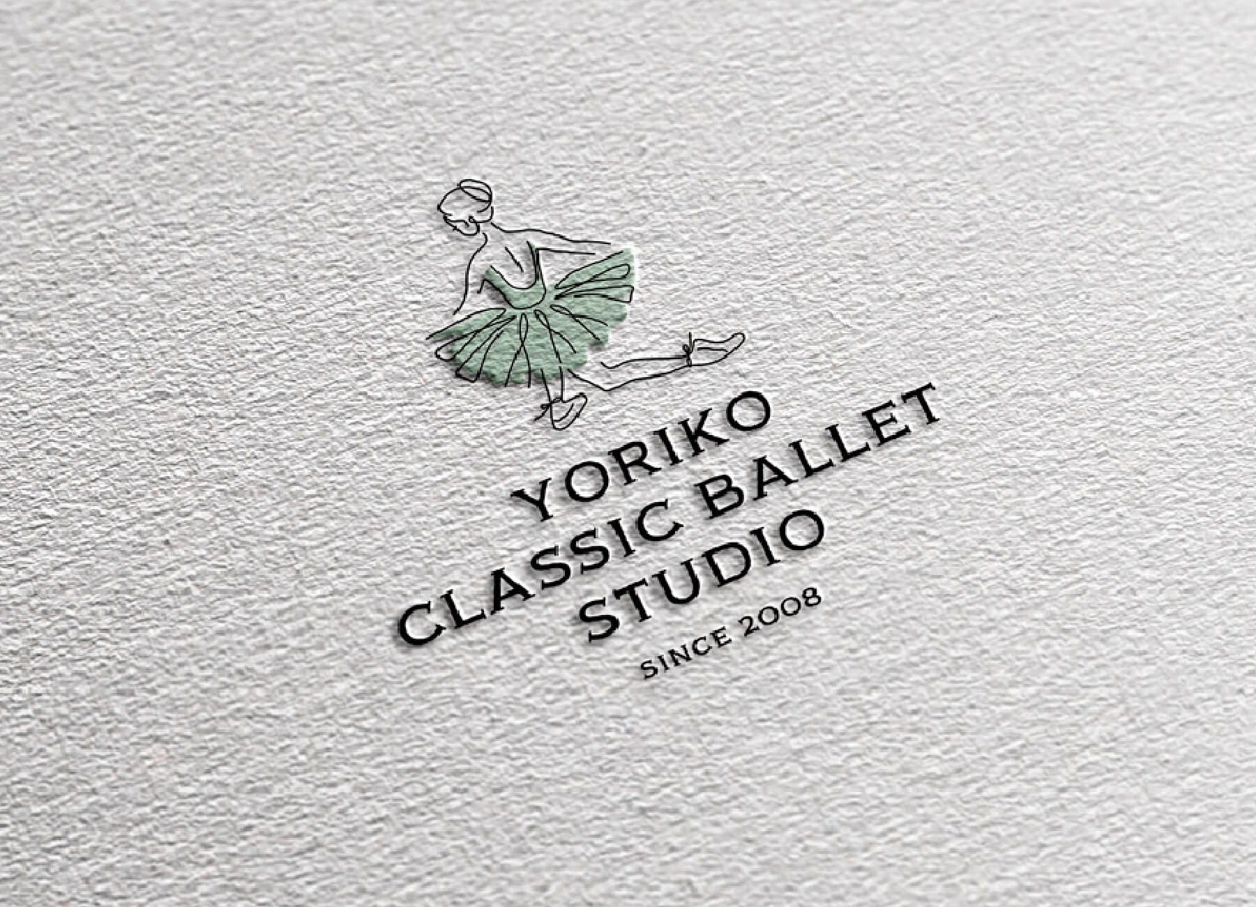 依子クラシックバレエスタジオロゴ